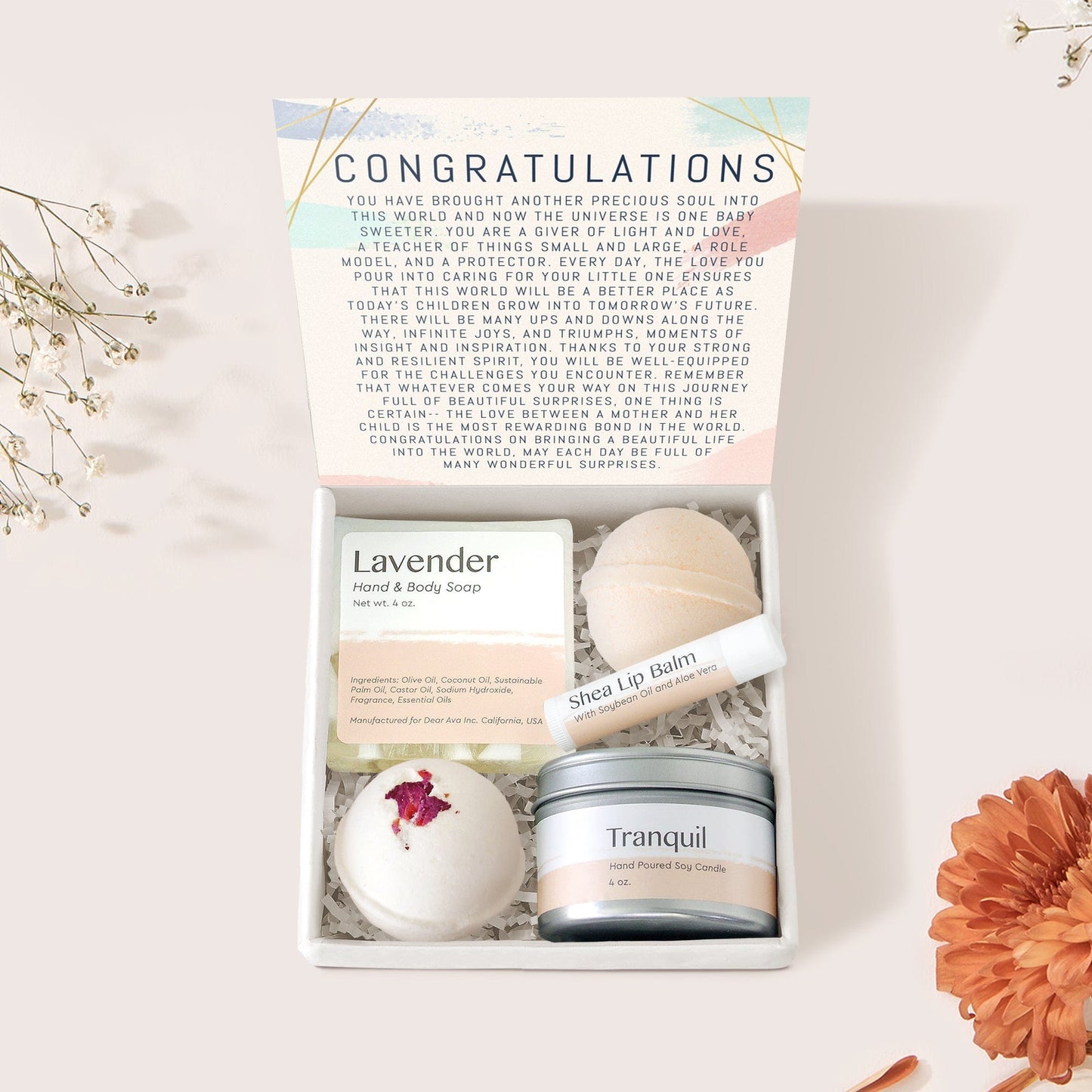 New Baby Pearl Necklace Gift Box Set
