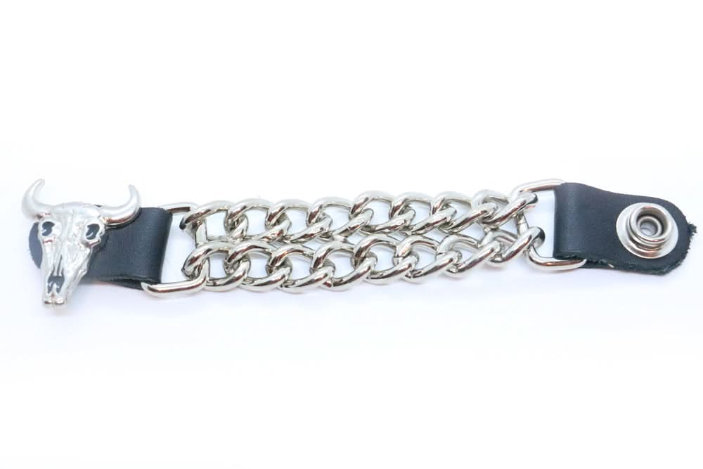 VE156D Vest Extender - Cow Skull