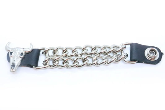 VE156D Vest Extender - Cow Skull