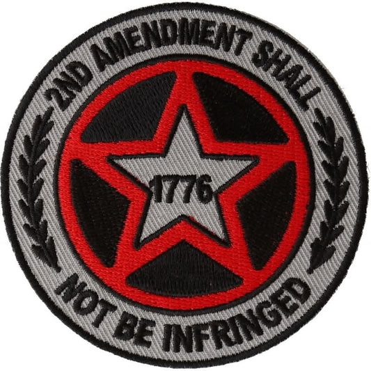 P657 2nd Amendment Shall Not be Infringed Star Patch
