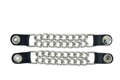 PKV1S Vest Extender - Plain Silver Snap