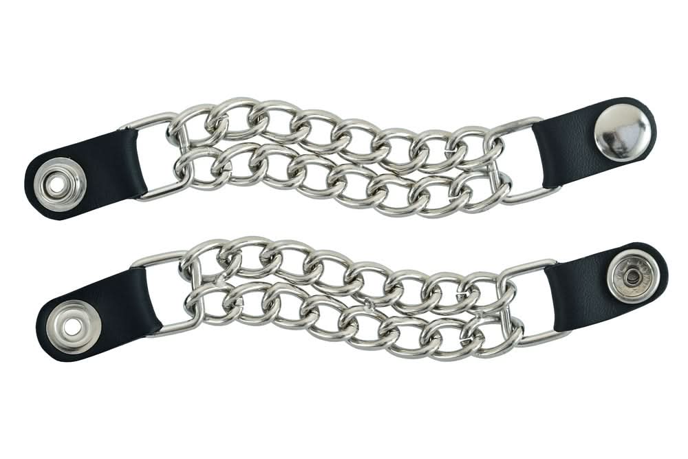 PKV1S Vest Extender - Plain Silver Snap