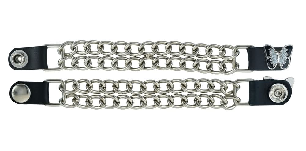 PKV155SD Vest Extender - Butterfly Silver