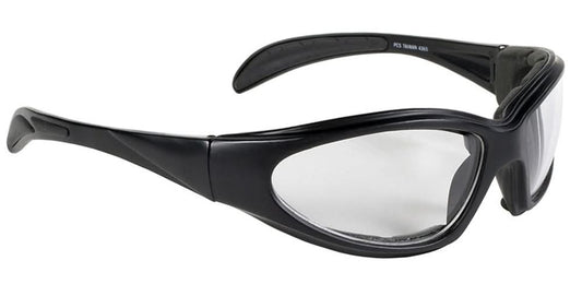 4365 Chopper Black Frame Clear Lens