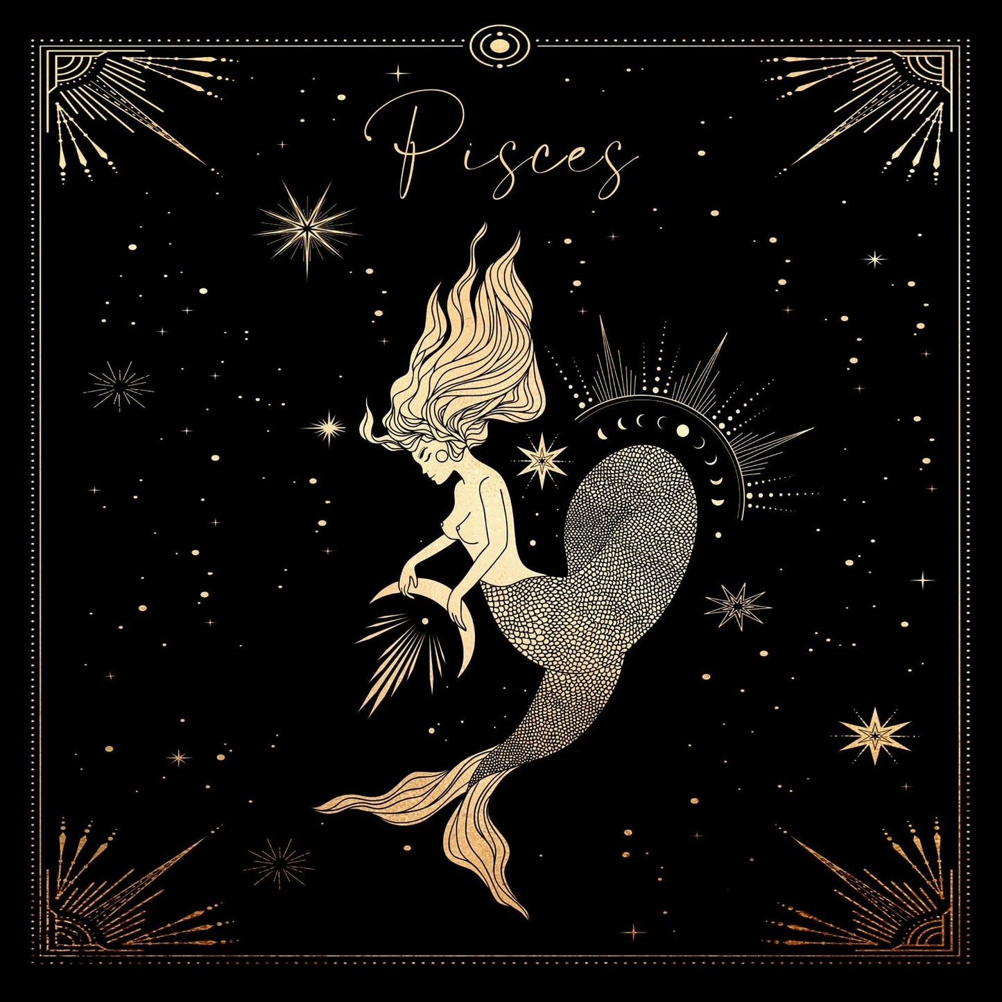 Pisces Deity Zodiac Gift Box Set