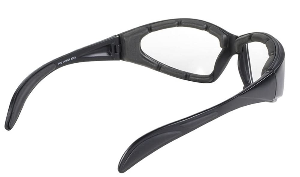 4365 Chopper Black Frame Clear Lens