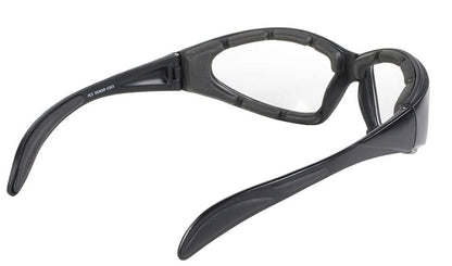 4365 Chopper Black Frame Clear Lens