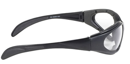 4365 Chopper Black Frame Clear Lens