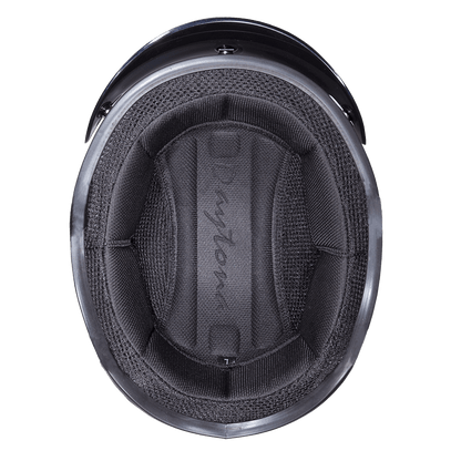 D1-B DOT Approved Daytona Skull Cap Helmet – Dull Black