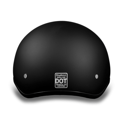 D.O.T. Daytona Skull Cap W/O Visor by Daytona Helmet