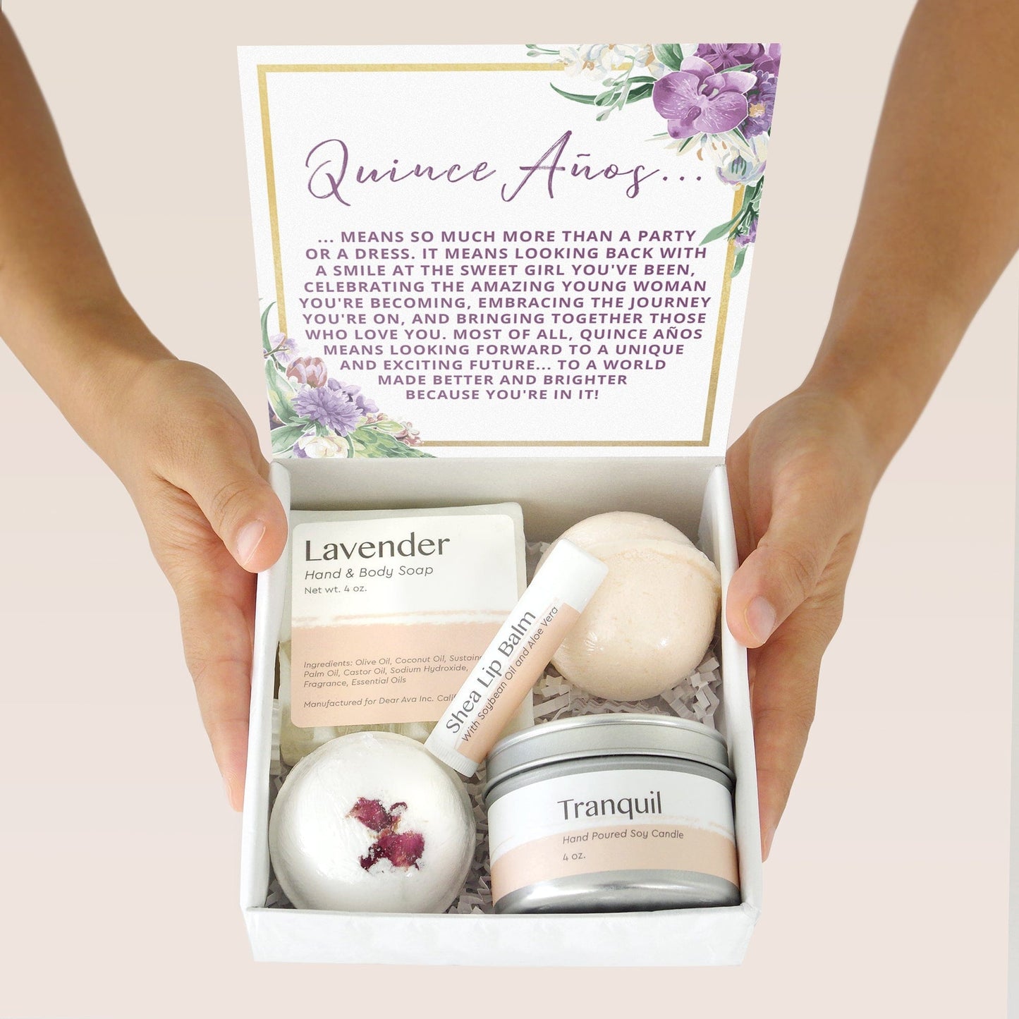 Quinceañera Spa Gift Box