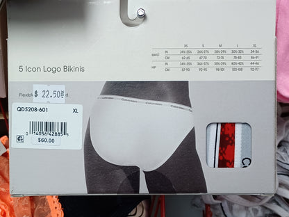 Calvin Klein 5 Pack Bikini