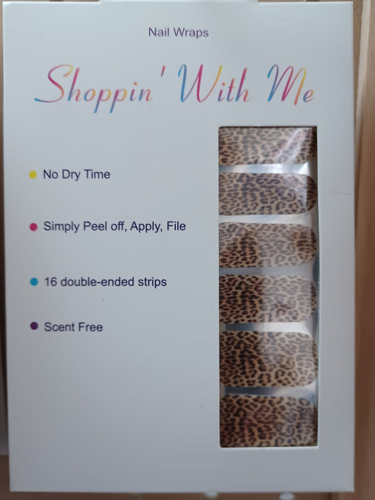 Leopard Print Nail Wraps