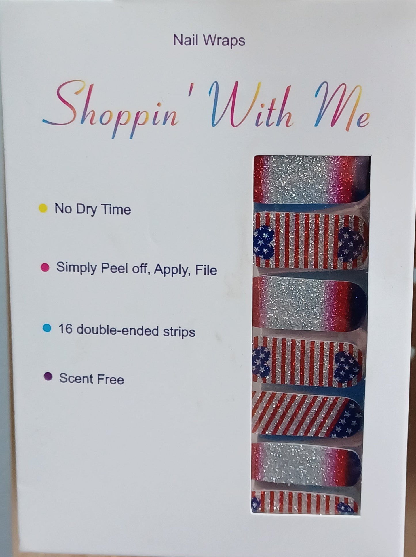Patriotic Nail Wraps