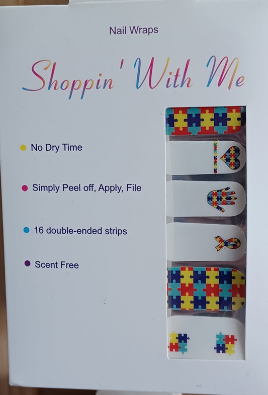Autism Nail Wraps