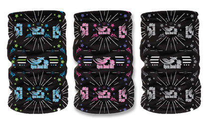 Star Open Road Girl Neck Gaiter 4 Colors