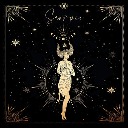 Scorpio Deity Zodiac Gift Box Set
