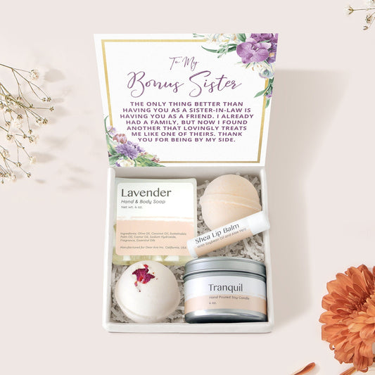 Sister of the Groom Spa Gift Box