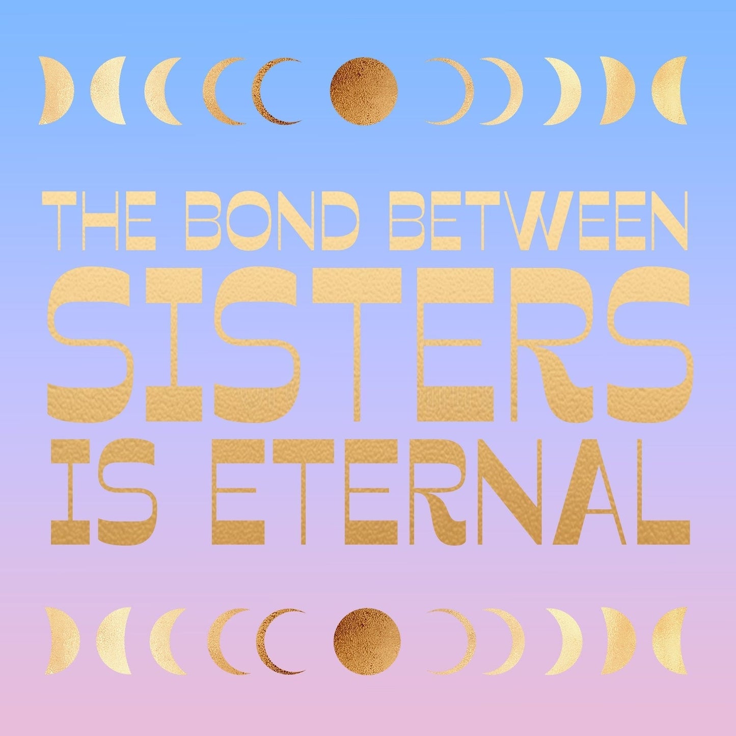 Sisters DoubleCircleNecklace Gift Box Set