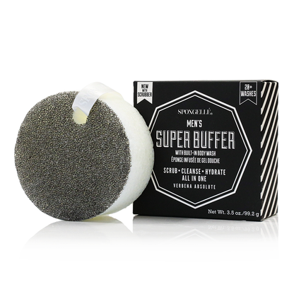 20+ Men's Super Buffer | Black Scrubber