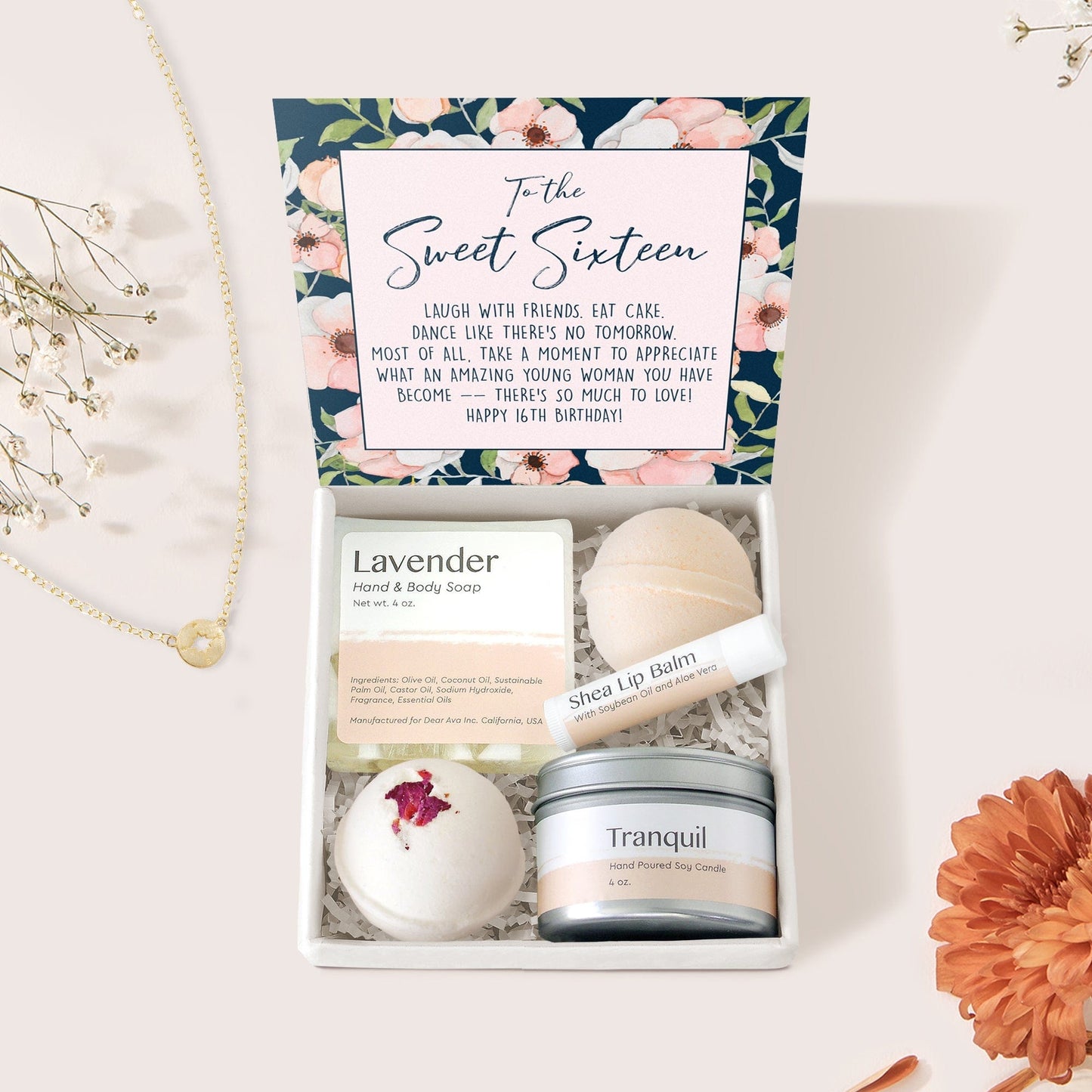 Sweet 16 Spa Gift Box