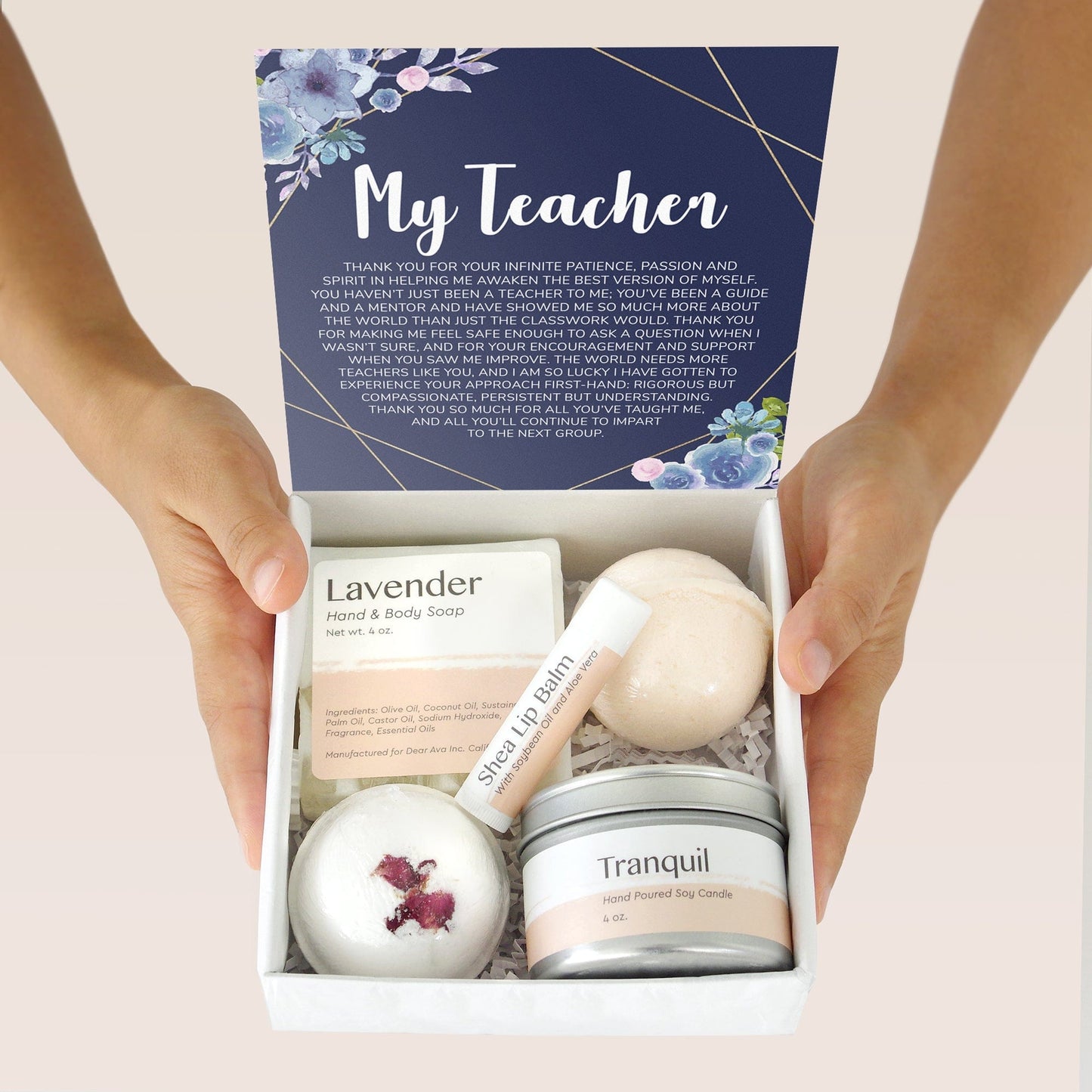 Teacher Spa Gift Box