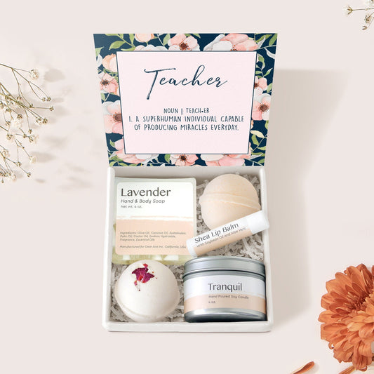 Teacher Spa Gift Box