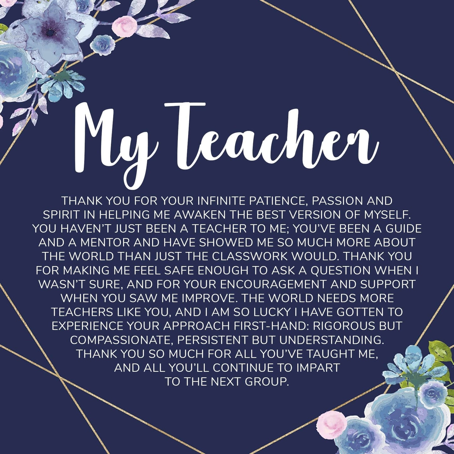 Teacher Spa Gift Box