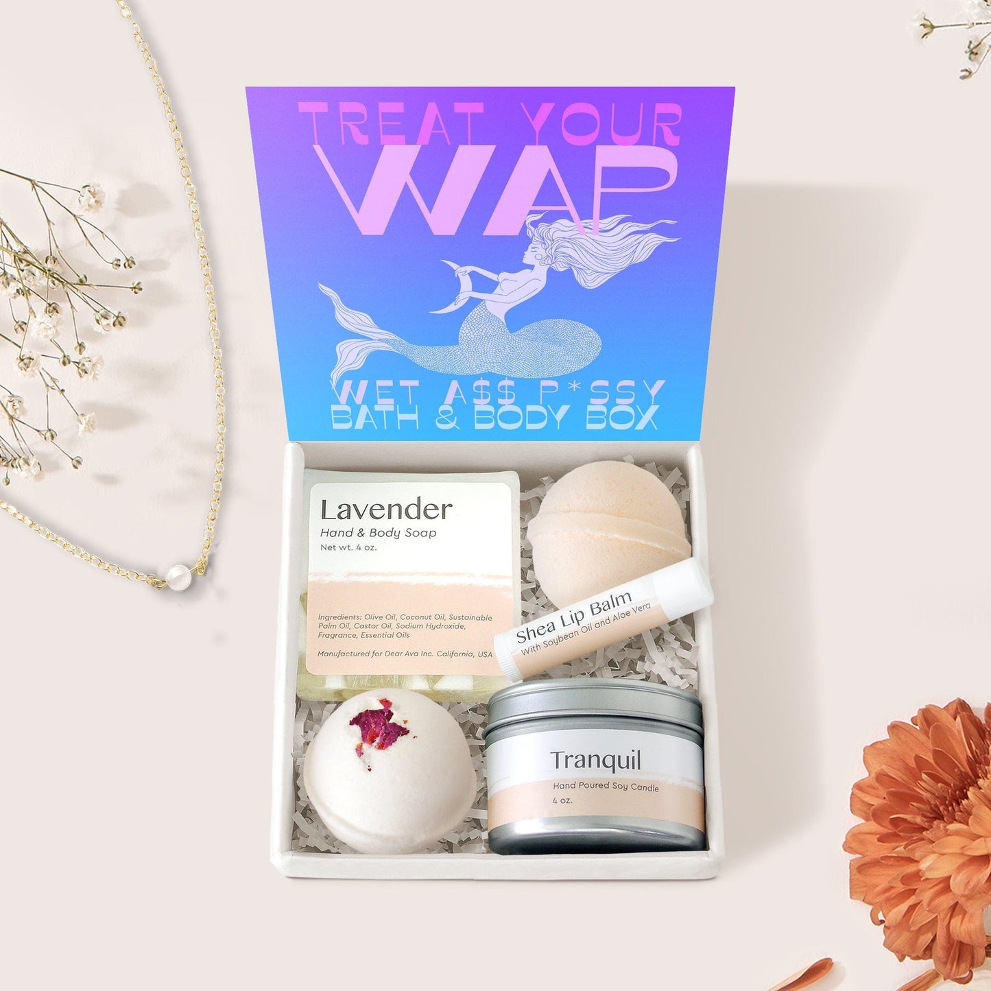 TEST Combined Listing WAP Gift for Her Pearl Necklace Gift Box Set