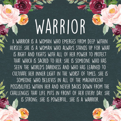 Warrior Double Circle Necklace Spa Gift Box Set