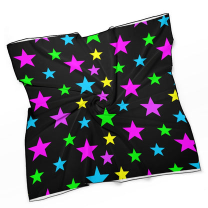 Stars Soft & Shiny Silk Scarves