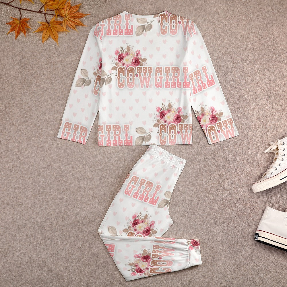 Cowgirl Girl's Pajama Set