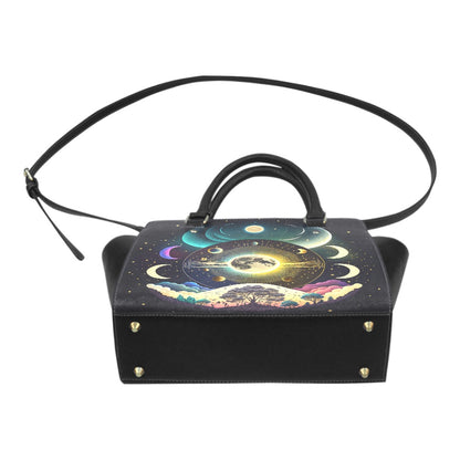 Celestial Moon Classic Shoulder Handbag
