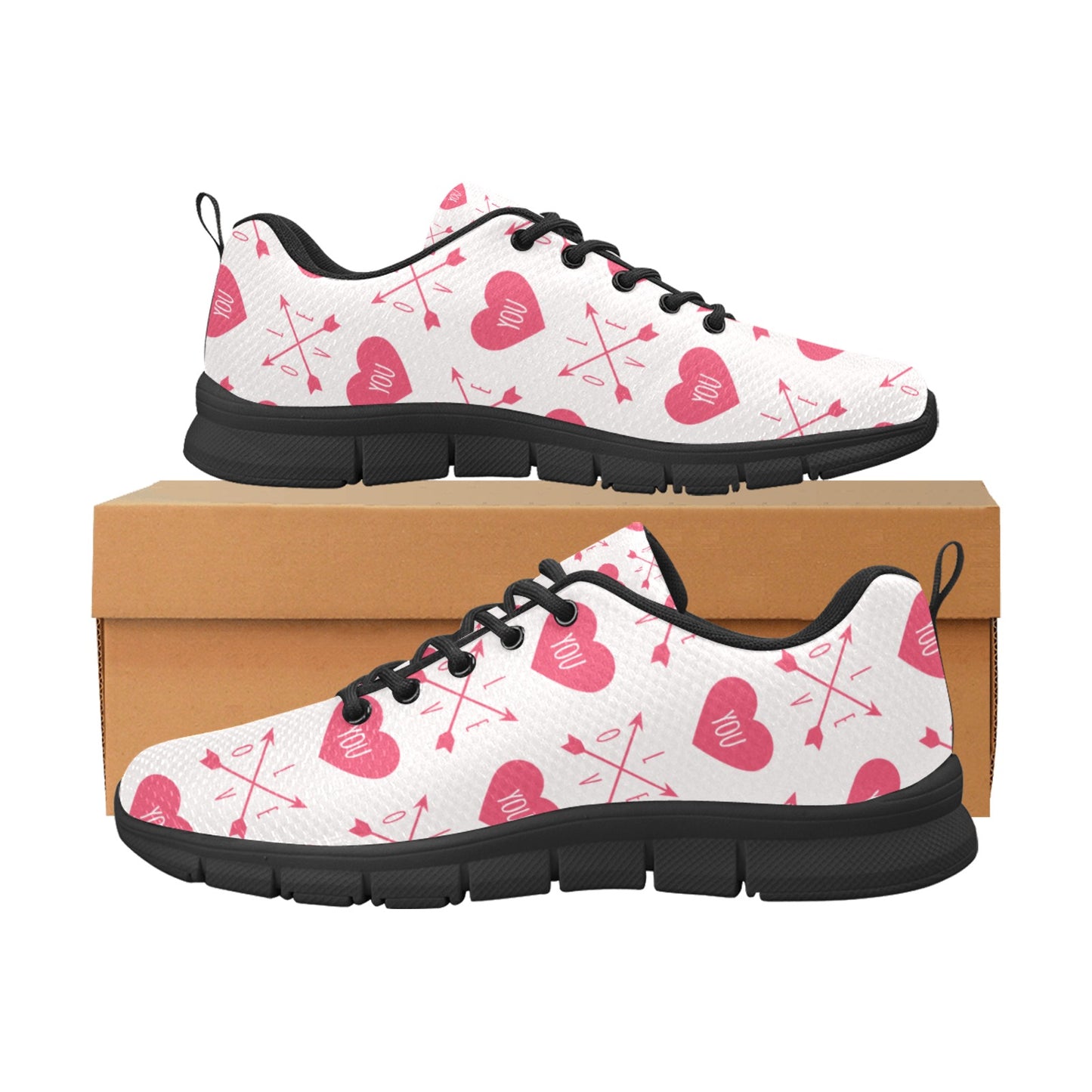 Women's Breathable Valentine's Sneakers