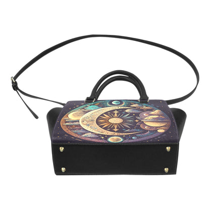 Celestial Moon Sun Classic Shoulder Handbag