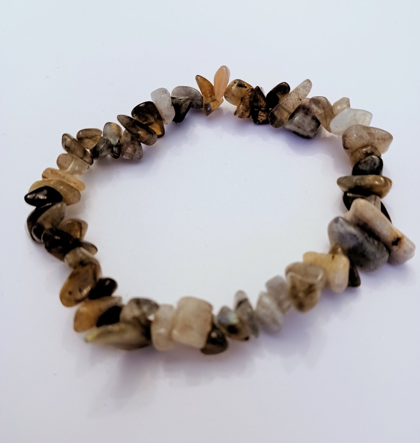 Labradorite Natural Stone Stretch Bracelet
