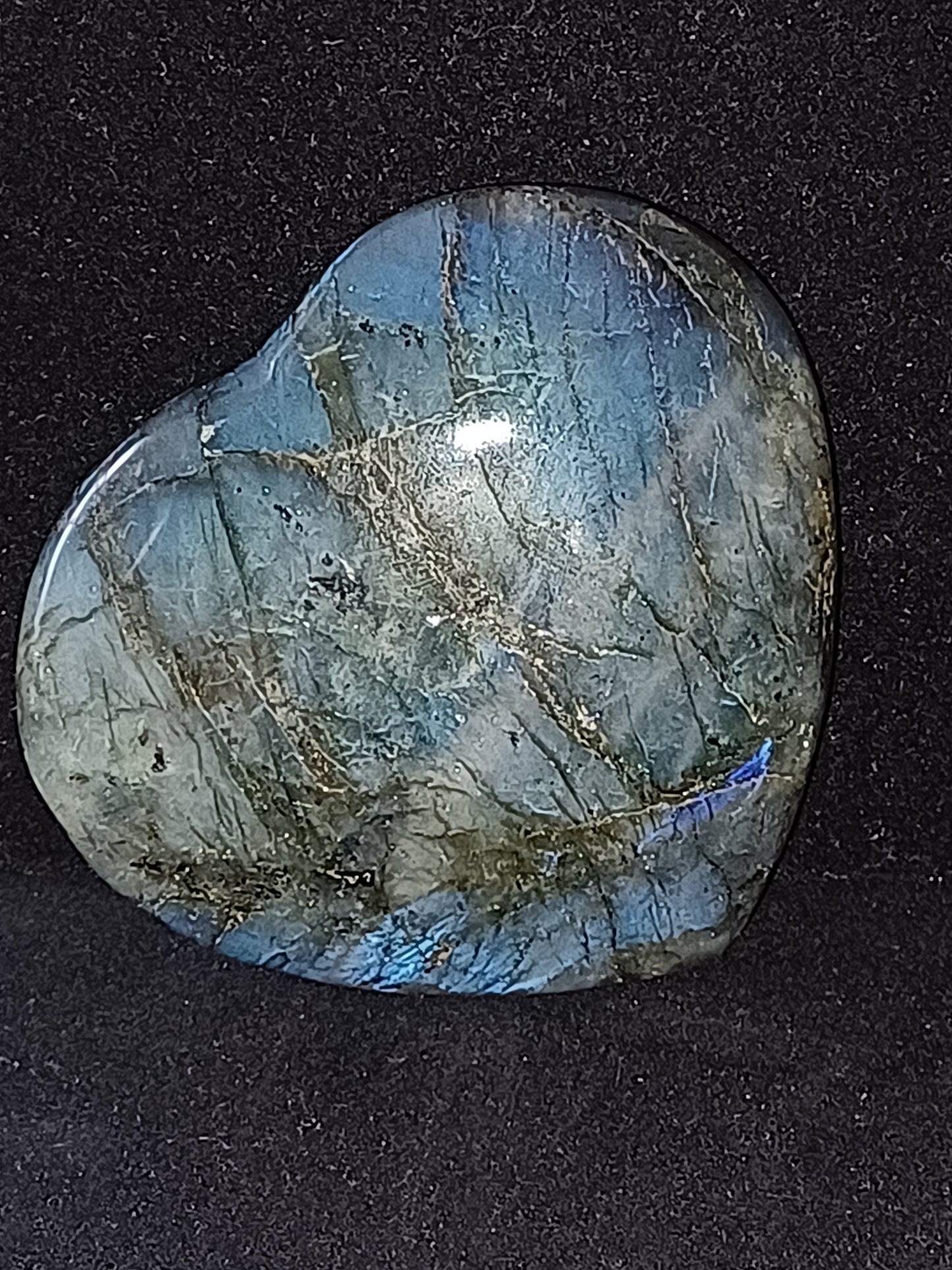 Labradorite Heart - Large