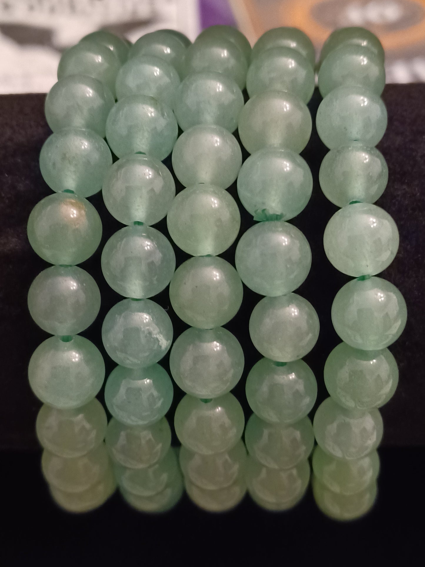 Green Aventurine Natural Stone Stretch Bracelet