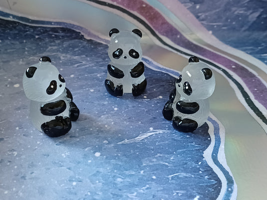 Sitting Panda - Glows