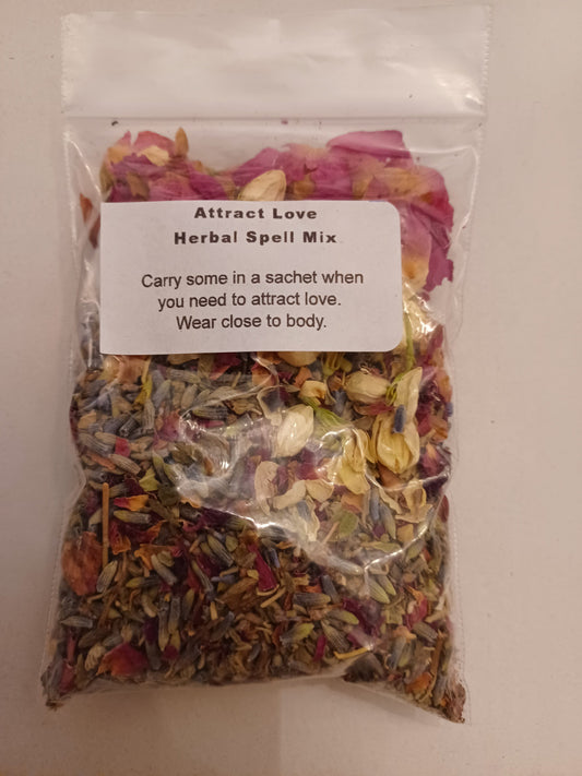 Attract Love Herbal Spell Mix