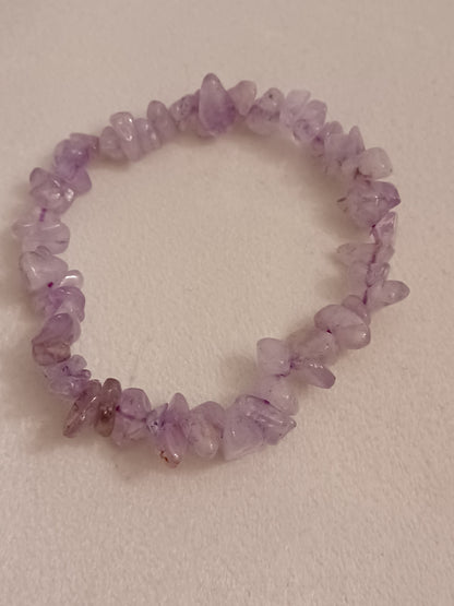 Ametrine Natural Stone Stretch Bracelet