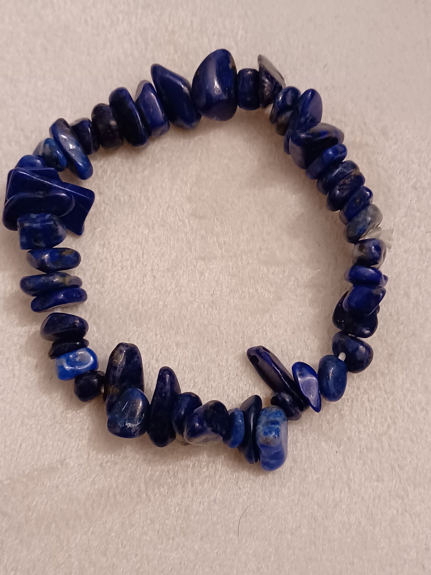 Lapis Lazuli Natural Stone Stretch Bracelet