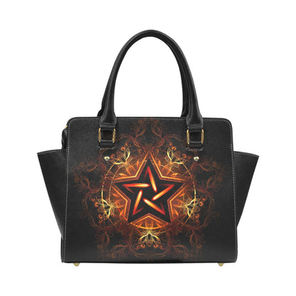 Witch Pentagram Classic Shoulder Handbag
