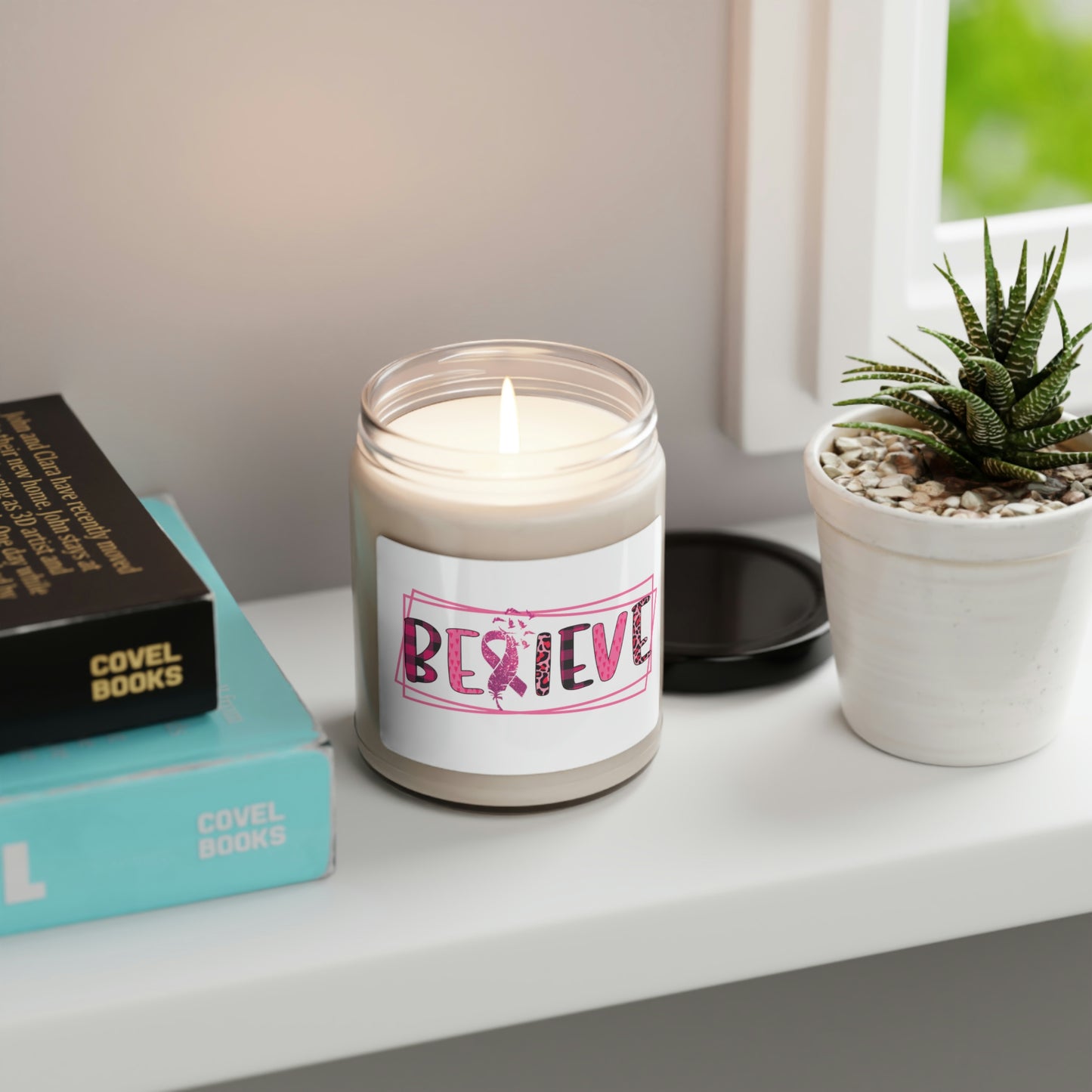Believe Scented Soy Candle 9oz