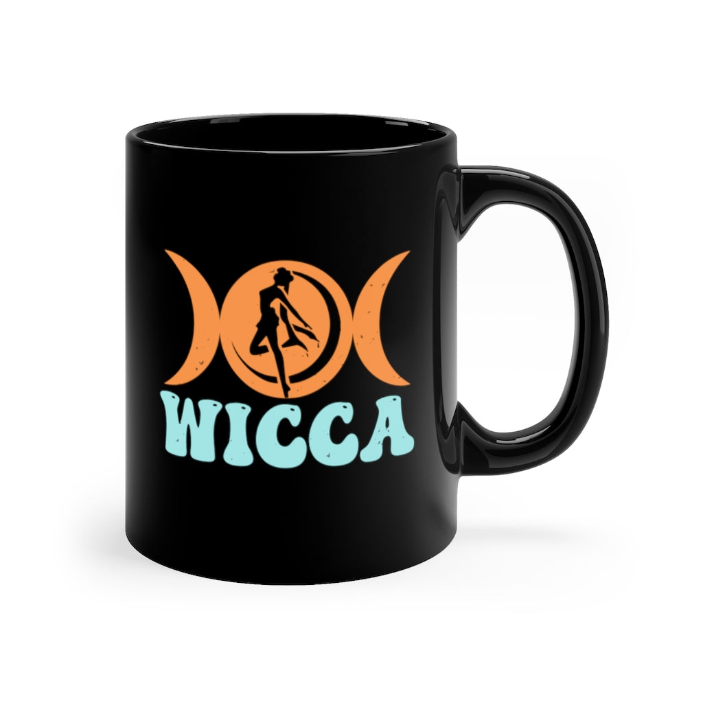 WICCA 11oz Black Mug
