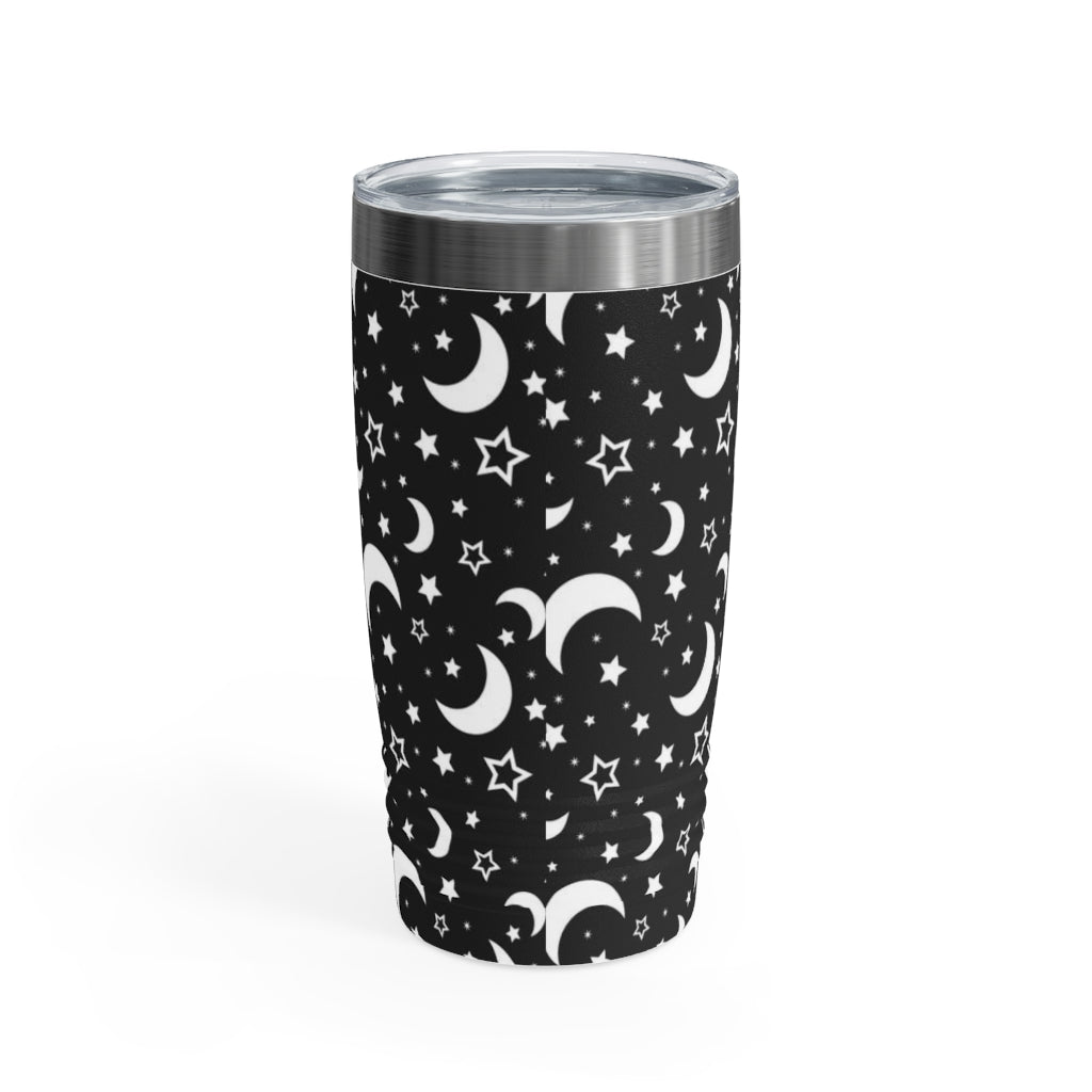 Moon and Stars Ring-neck Tumbler 20oz