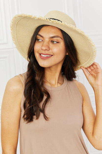 Time For The Sun Straw Hat