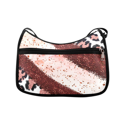 Leopard Sparkles Shoulder Bag