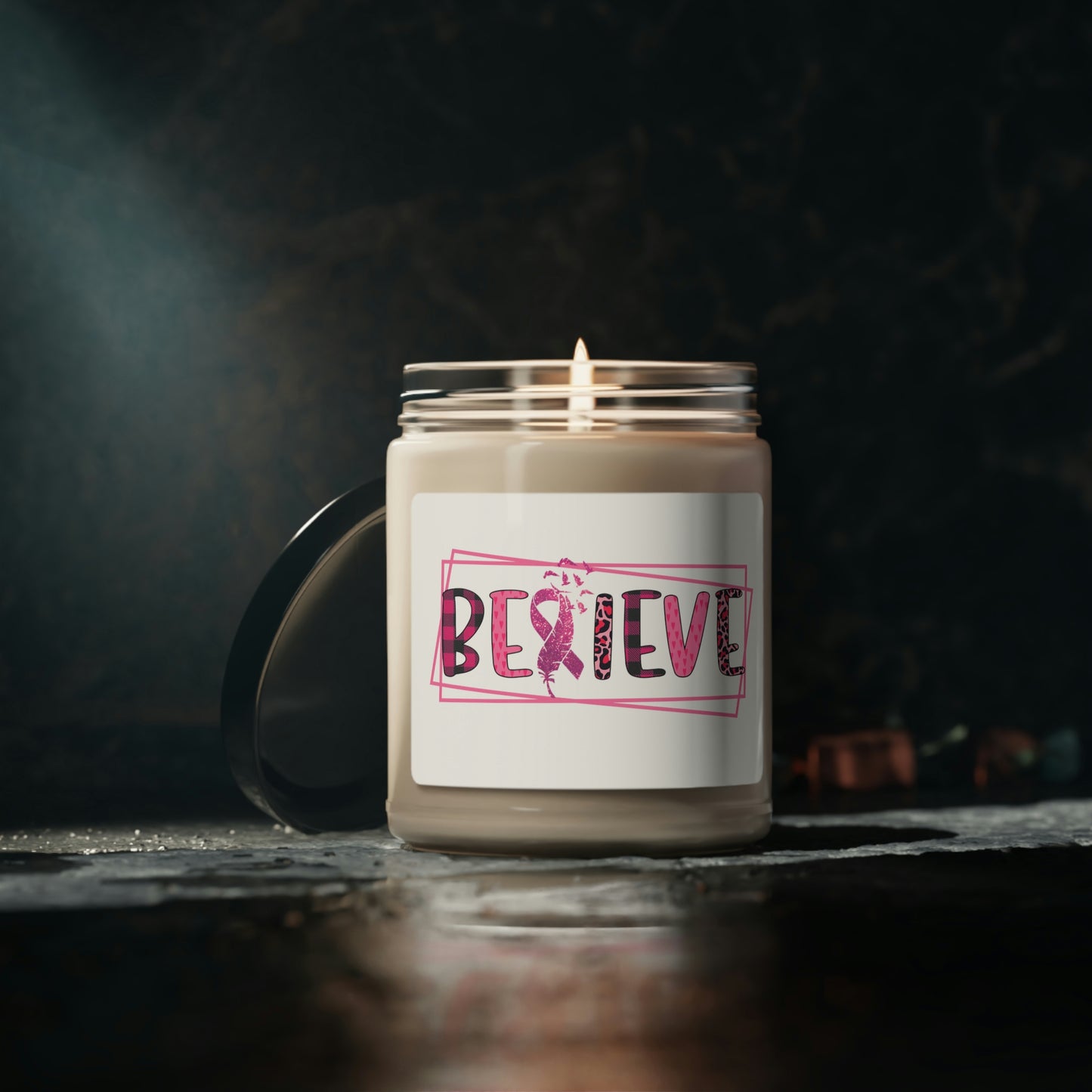 Believe Scented Soy Candle 9oz