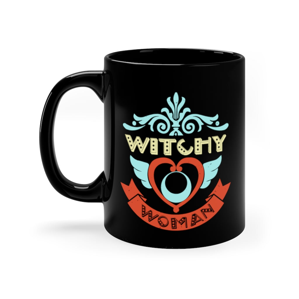 Witchy Woman 11oz Black Mug